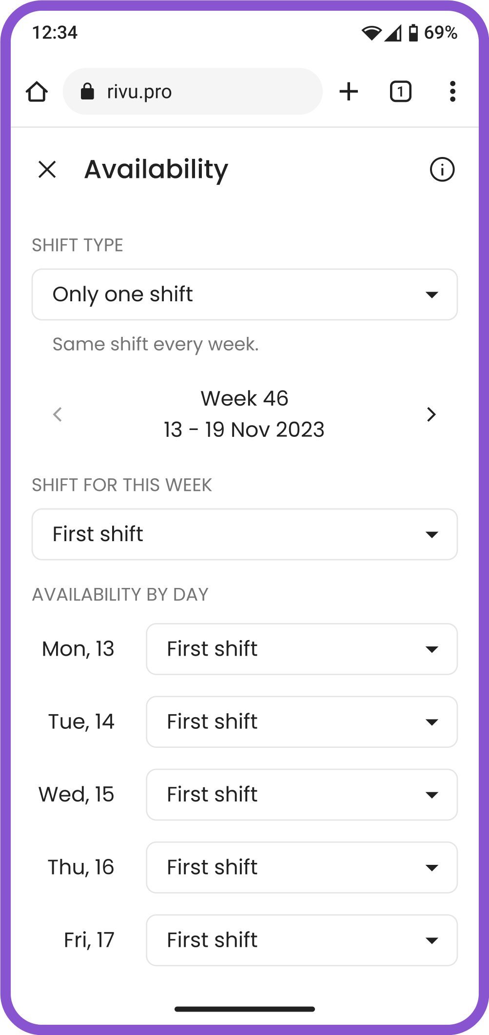 Schedule an appointment quickly